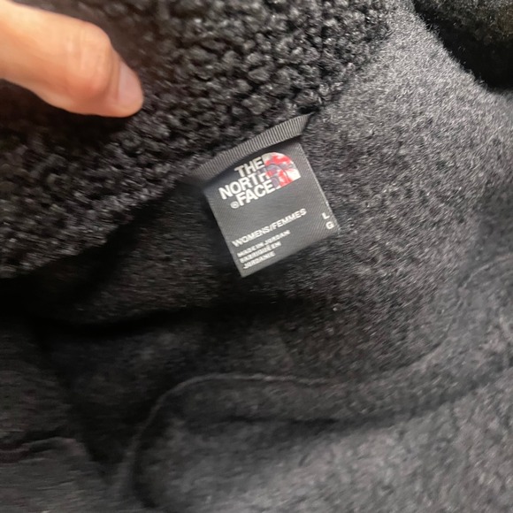Womens North Face LARGE Denali Heavy Fleece Full Zip Jacket Alfie Kungu TNF55 - Picture 10 of 14